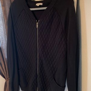 Calvin Klein quilted zip-up
